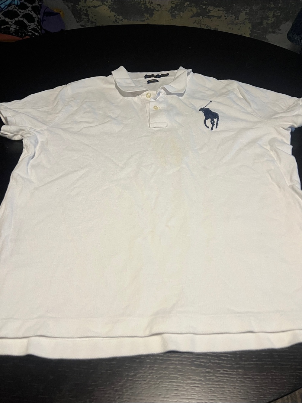 Polo Ralph Lauren “Big Pony” polo shirt. Woman’s XL “skinny fit”